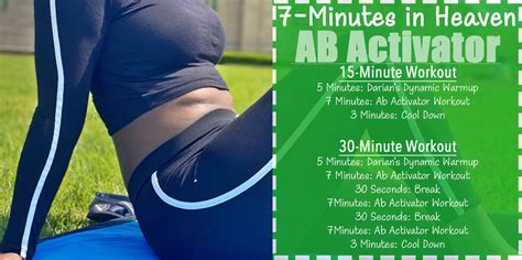 15-Minute or 30 - Minute Ab workout | 30 minute ab workout, Abs workout, 30 minute workout