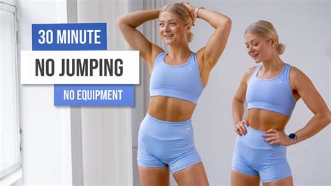 30 Min Low Impact No Jumping Workout No Equipment No Repeat Apartment Friendly Workout