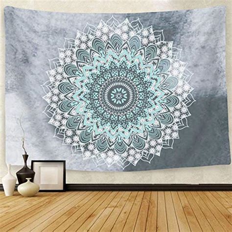 Cootime Mandala Tapestry Hippie Bohemian Flower Psychedelic Tapestry