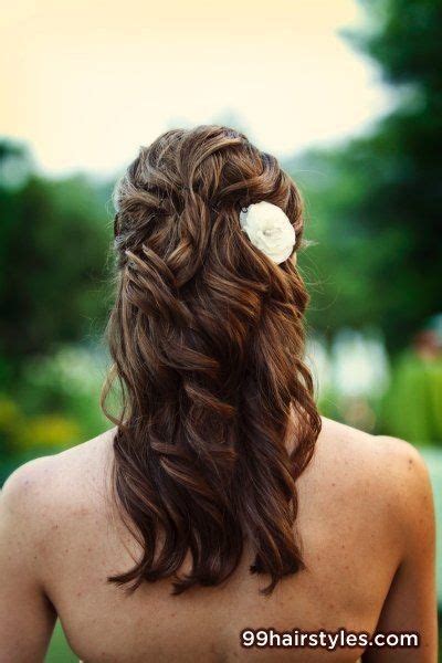 long curly brunette wedding hairstyle 99 hairstyles ideas cute too again with… wedding