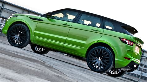 Range Rover Evoque In Lamborghini Green Pearl By Kahn