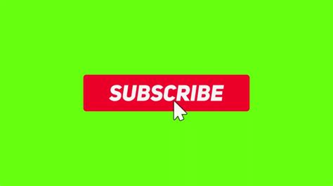 Subscribe Green Screen 1 Youtube