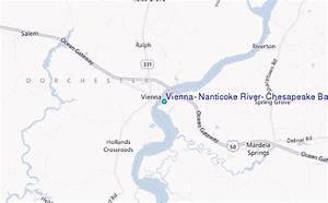 Vienna Nanticoke River Chesapeake Bay Maryland Tide