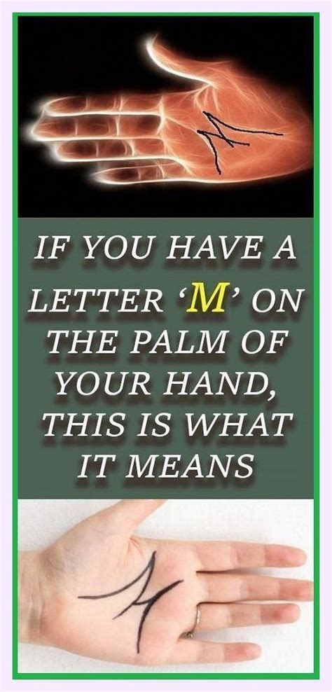 if you have a letter m on the palm of your hand this is what it means beauty tips and secrets