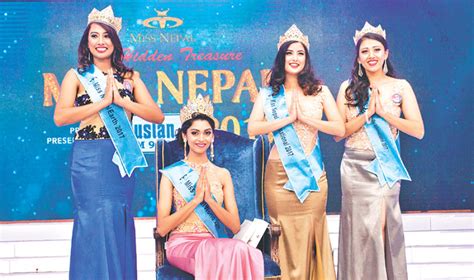 Miss Nepals Gearing Up For Intl Pageants