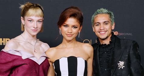 Zendaya Hunter Schafer And Dominic Fike Premiere ‘euphoria Season 2