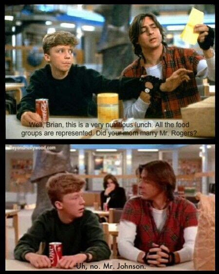 He Really Does Not Get It The Breakfast Club Funny Movies Favorite