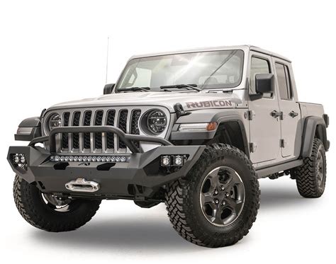 Fab Fours Matrix Pre Runner Front Bumper For 18 19 Jeep Wrangler Jl