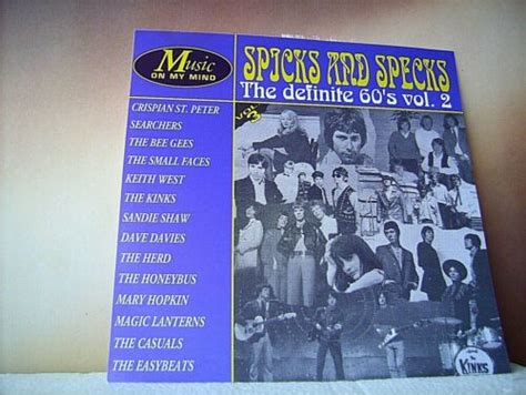 Spicks And Specks Music On My Mind The Definite 60s Cd Vol