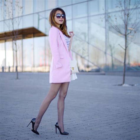 Latest Pink Pastel Coat Outfit Ideas Fashion Pink Pastel Pastel Pink Coat Coat Trends