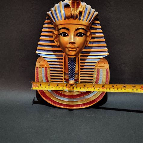 King Tutankhamuns Mask Hand Made In Egypt Etsy