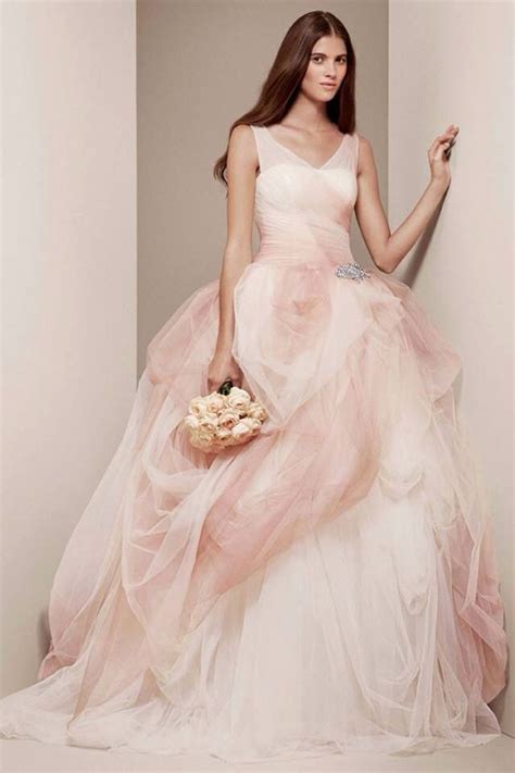 20 Stunning Blush Wedding Dresses For The Bride To Be Godfather Style