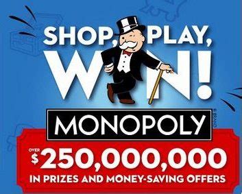The code is valid for three hours. ShopPlayWin Monopoly Enter Code @ShopPlayWin.com