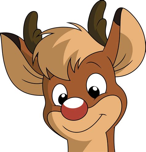 Rudolph The Red Nosed Reindeer Clipart Cute Rudolph C