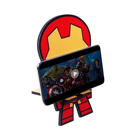 Marvel Avengers Super Hero Iron Man Mobile Stand Az8058