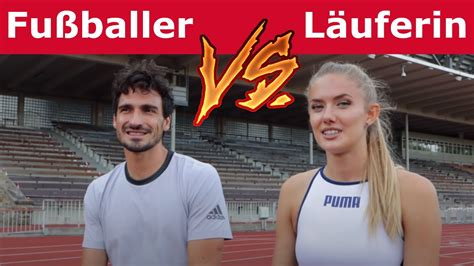 Pueden dar buena fe de ello mats hummels, thomas meunier, felix passlack y manuel akanji. Profiläufer reagiert - 400m Duell Mats Hummels VS. Alica ...