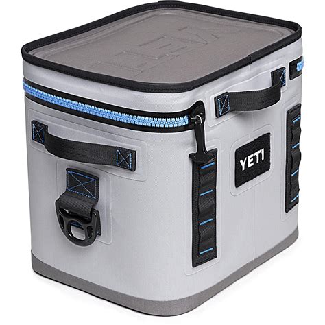 Yeti Hopper Flip Soft Sided Portable Cooler Fog Gray Tahoe Blue