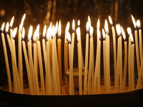 Slim Continental Vigil Candles 8x400 Ecclesia Supplies