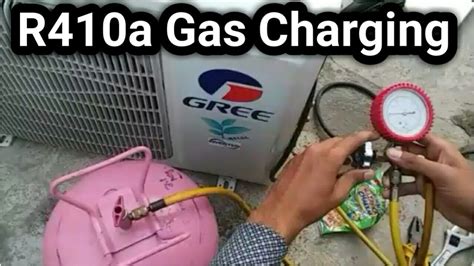 How To Check Refrigerant Gas Pressure In Split Ac And Refilling Freon