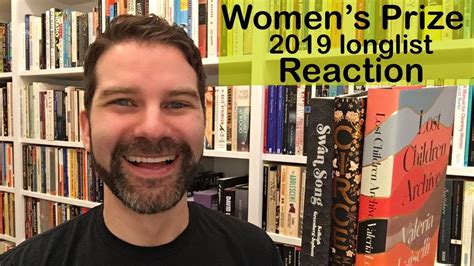 Womens Prize For Fiction Longlist 2019 Reaction Youtube