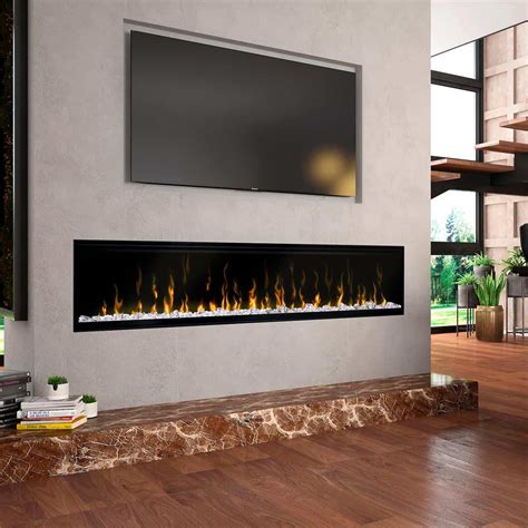 Dimplex Ignite Xl 74 Linear Electric Fireplace Crackle Fireplaces