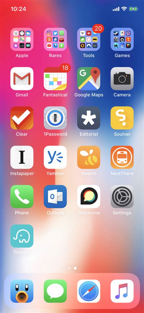 My Iphone X Home Screen Benny Lings Bling