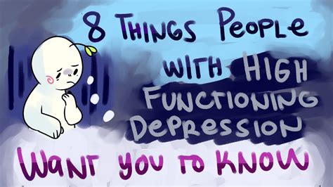 8 Things People With High Functioning Depression Want You To Know