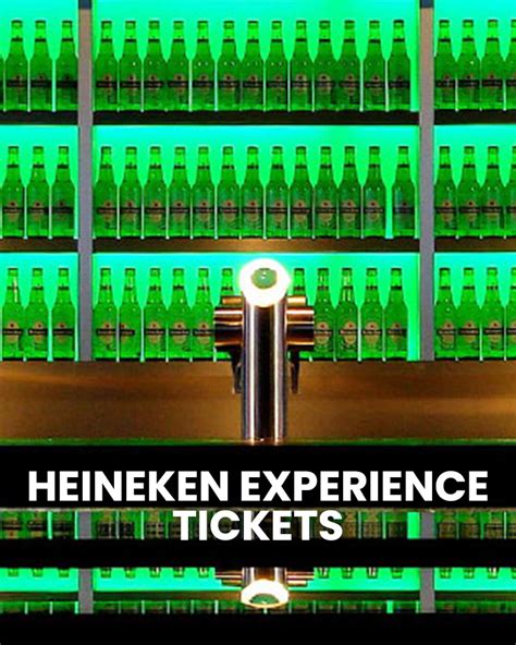 heineken experience tickets public transport holland shop