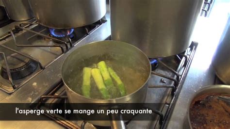 Cuisson simple asperges vertes à leau la recette chef -