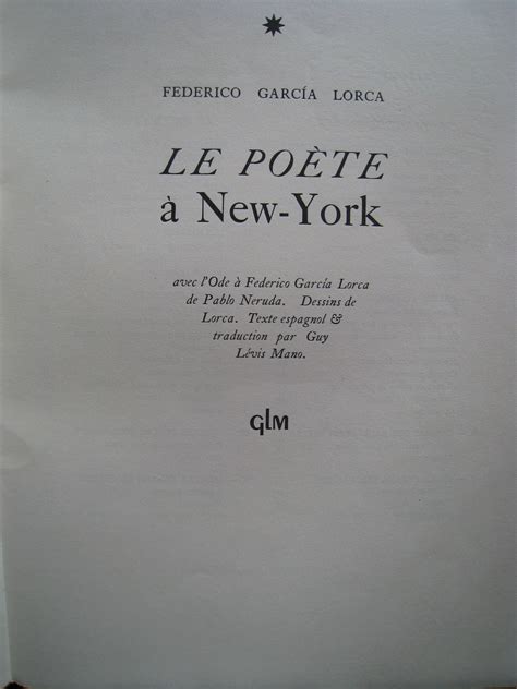 Poeme New York