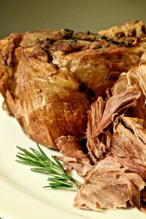 You can use that if you have some leftover from the holidays or another meal. Crock-pot Pork Roast with Rosemary | Get Inspired Everyday!