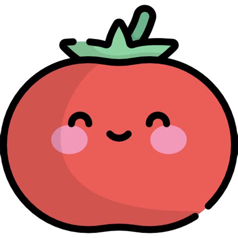 Tomato free vector icons designed by Freepik | Cute easy drawings, Cute food drawings, Cute drawings