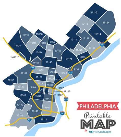 Philly Zip Code Map Images And Photos Finder