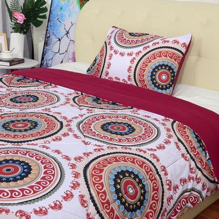 Find new bohemian comforters for your home at joss & main. Bohemian Comforter Sets Twin with 1 Matching Pillow Shams ...