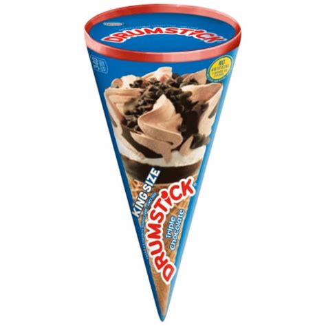 Nestle Drumstick Super Triple Chocolate Sundae King Size Ice Cream Cone