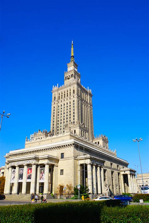 Warsaw Palace Of Culture One Of The Best Viewpoints Of The City