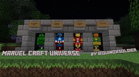 The Marvel Craft Universe Super Heroes In Minecraft Public Beta 11