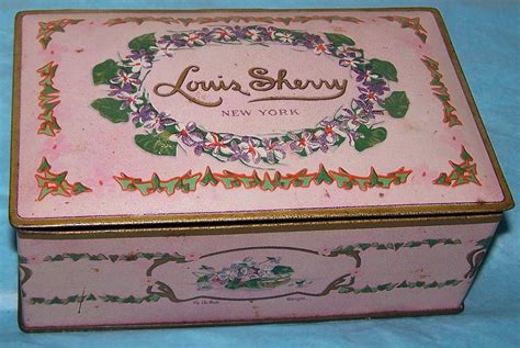 Louis Sherry Tin Box