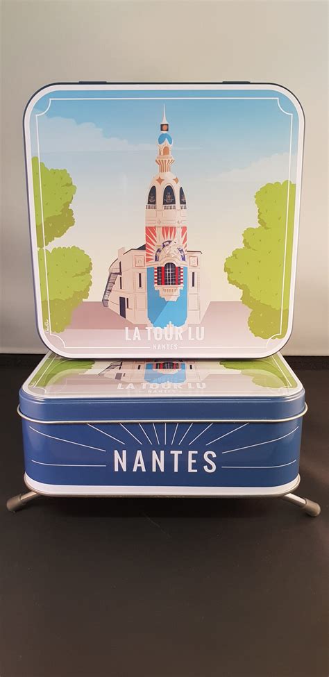 Boîte La Tour Lu La Friande Spécialités Nantaises Lu