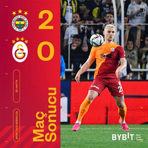 Galatasaray SK on Twitter Maç sonucu Fenerbahçe 2 0 Galatasaray