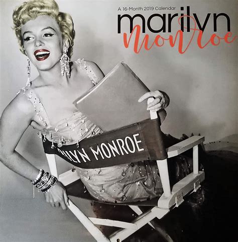 2019 16 Month Marilyn Monroe Wall Calendar Office Products