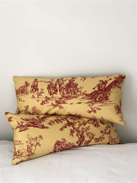 Toile Pillow — Goldfinch