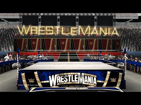 Wwe K How To Make Wrestlemania Arena Xbox Ps Logo Dat