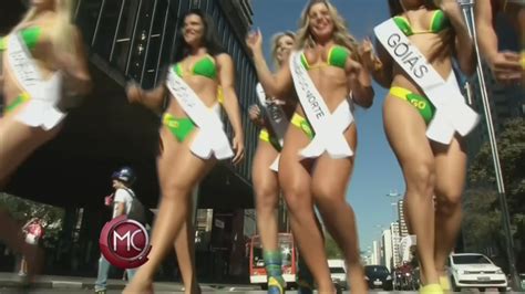Llevan A Cabo La Competencia Preliminar De Miss Bum Bum De Brasil