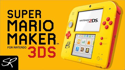 New Nintendo 2ds Super Mario Maker Edition Coming Black Friday