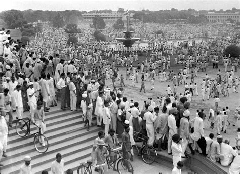 rare photos of india s first independence day august 15 1947