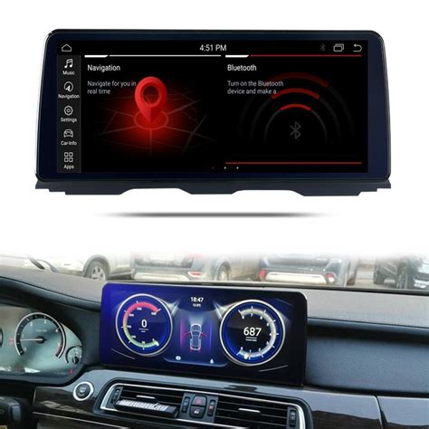 8 core android carplay navigation radio multimedia dvd player screen for 2011 2017 bmw 5 series