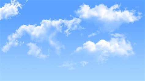 Free Download Hd Wallpaper Blue Sky With Clouds Background Nature