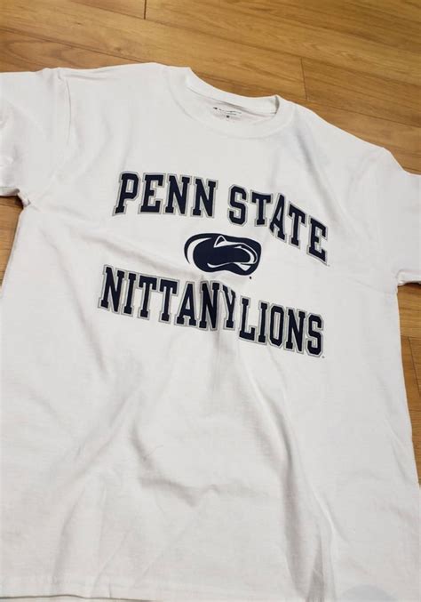 Champion Penn State Nittany Lions White 1 Design Short Sleeve T Shirt 14752179