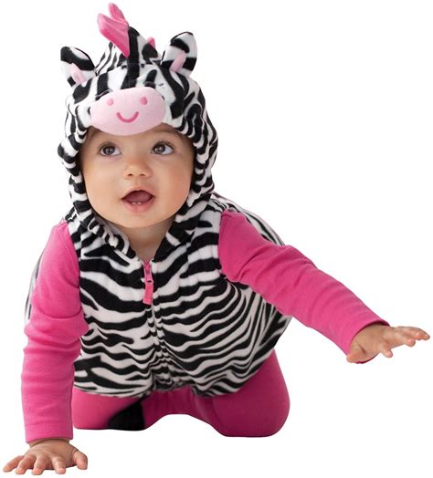Whats Black And White And Cute All Over This Zebra Costume From